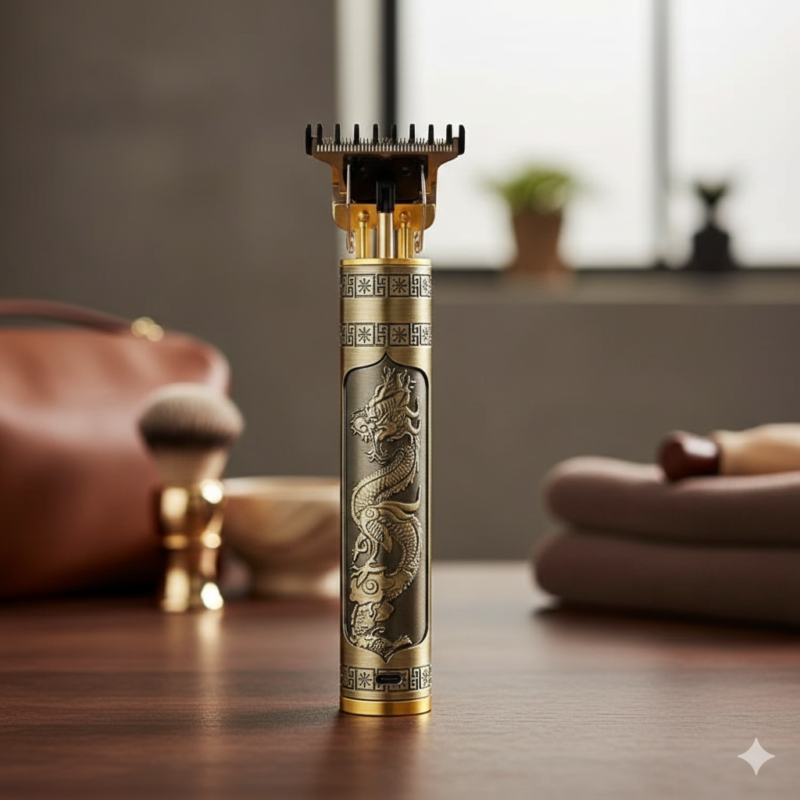 Rechargeable Vintage Metal T9 Trimmer